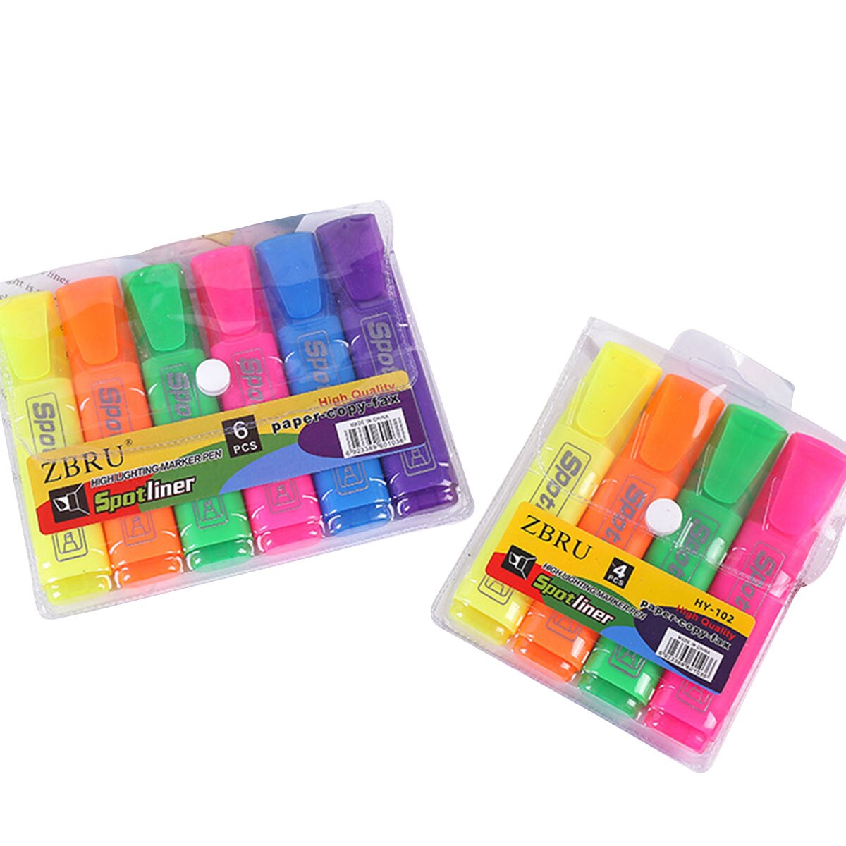 Gemengde Kleur Markeerstift Student Kleurrijke Markeerstift Pen Junior Senior High School Belangrijk Kennis Punten Marker Pen Set