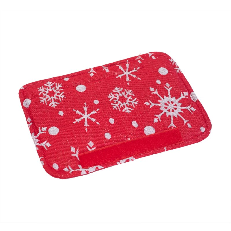 3 stks/set Kerst Decoratie Koelkast Cover Deurklink Keukenapparatuur Decoratie antislip Handschoenen Voor Koelkast