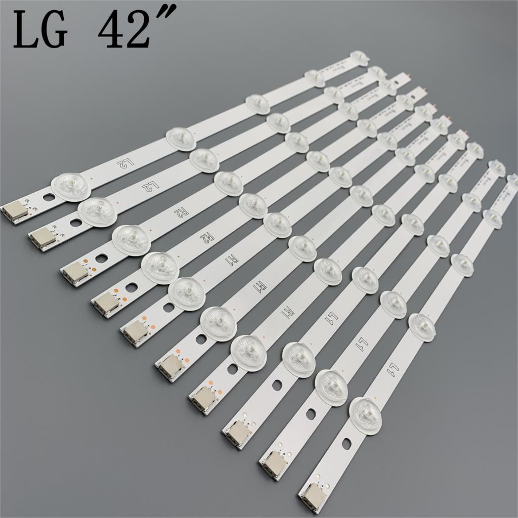 Led baggrundsbelysning strip bar til  lg 42 tommer  tv 42 ln 540v 42 ln 613v 42 la 620v lc420 skyldes 42 ln 575s 42 la 62 42 ln 578v 42 ln 575v 42 ln 5710 42 ln 540v