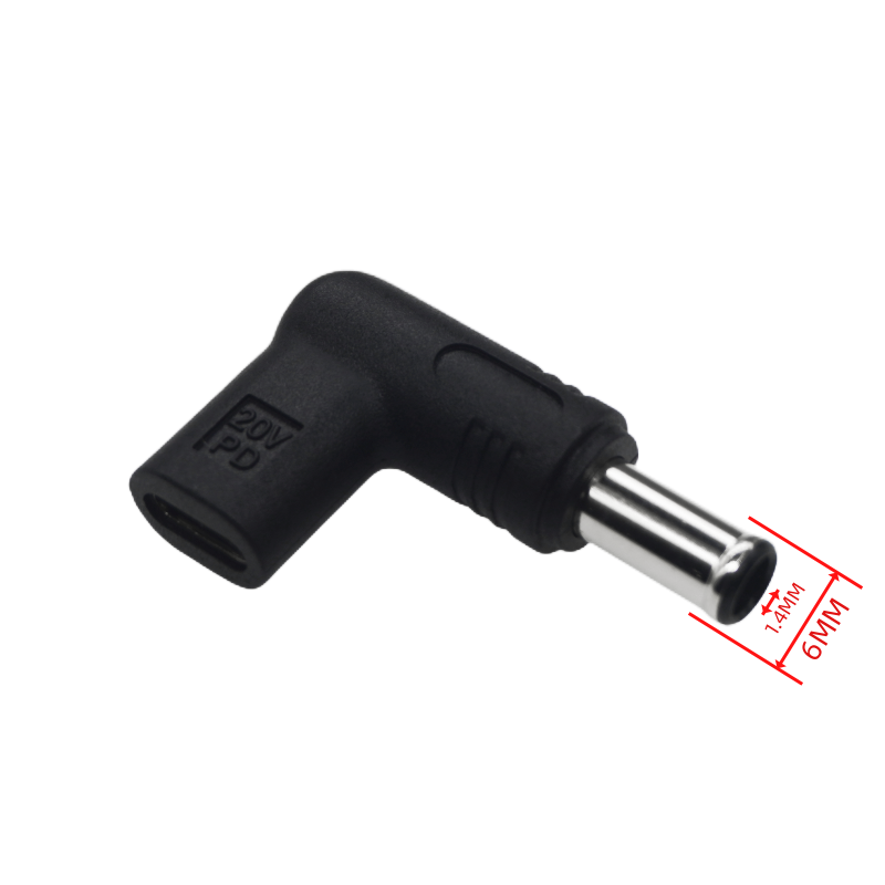 USB C PD to DC Power Connector Universal 20V Type C to DC Jack Plug Charging Adapter Converter for Router Tablet Mini Fan: Ivory