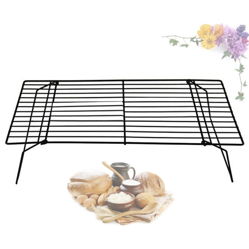 3 Lagen Stapelbaar Draad Grid Rack Pizza Brood Biscuit Bakken Tools Accessoires Multi-layer Metalen Koeling Voor Koekjes Taart stand