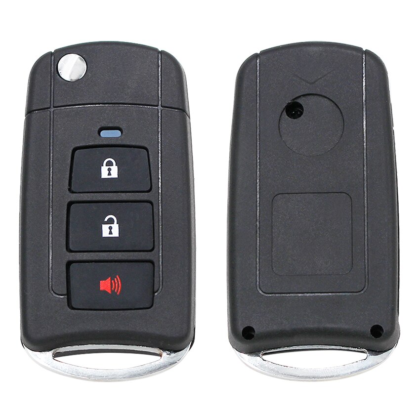 2+1/3 Button Replacement Smart Car Key Shell Smart Remote Key Housing Case Fob for Toyota Uncut Blade