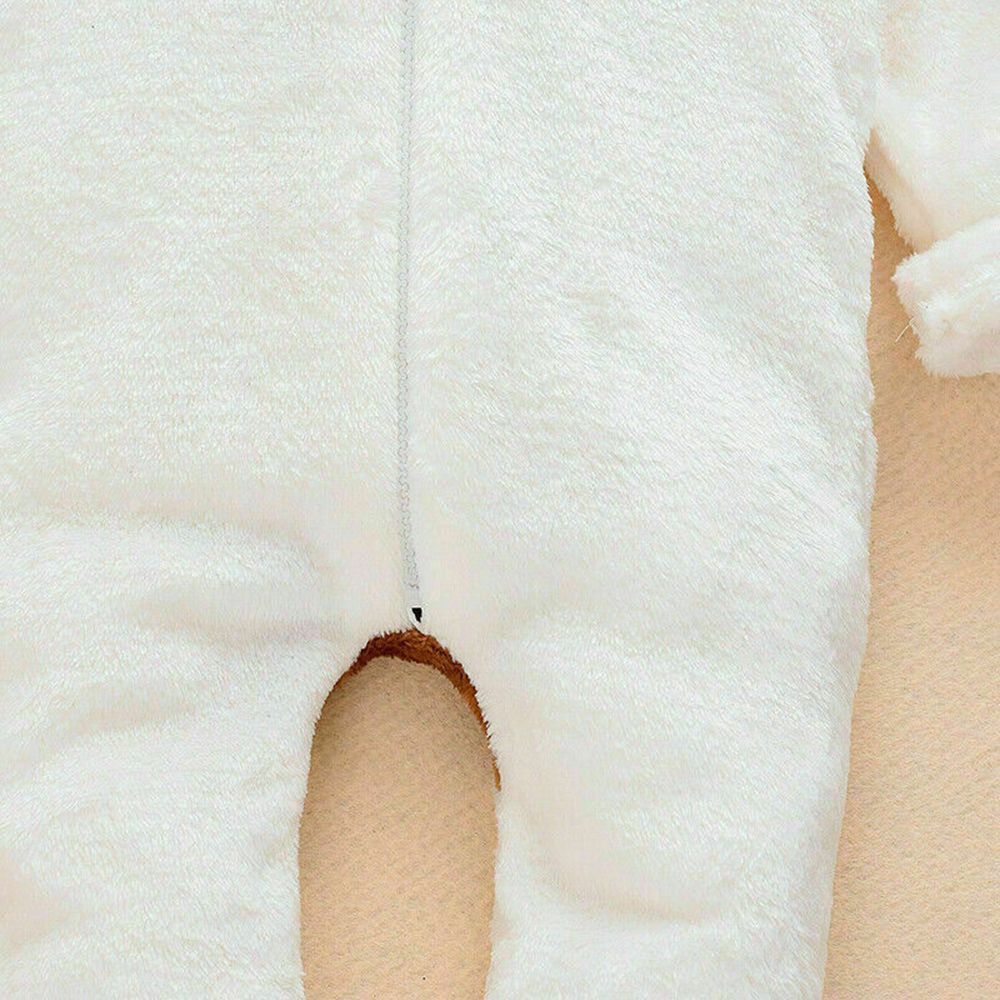 Combinaison à capuche pour garçon et fille, barboteuse chaude pour bébé, tenue d&#39;hiver