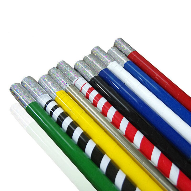 110 CM/150 cm Metal Verschijnen Cane Kan Kiezen Kleur Magic Sticks Voor Professionele Goochelaar Stage Street Magie Illusie accessoires