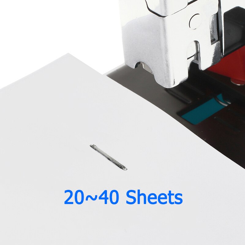 Heavy Duty Stapler Staples 26/8 1000pcs Metal Silver Bookbinding Staples Office Binder Supplies