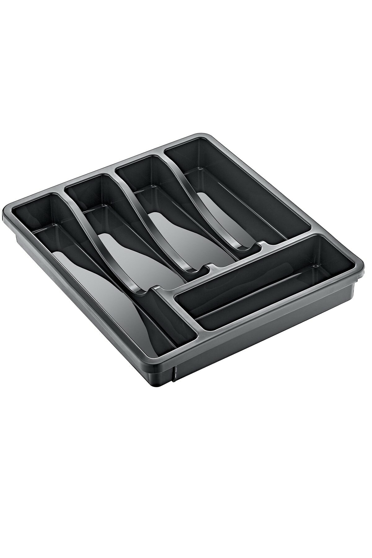 Kitchen Organizer Expandable Cutlery Drawer Storage Box Tray Fork Spoon Divider Plastic Container plateau Knife Block Holder