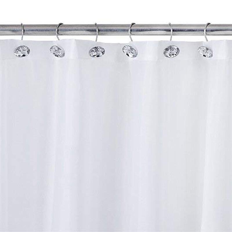 Shower curtain Bling hooks Rings Acrylic Decorativ... Grandado