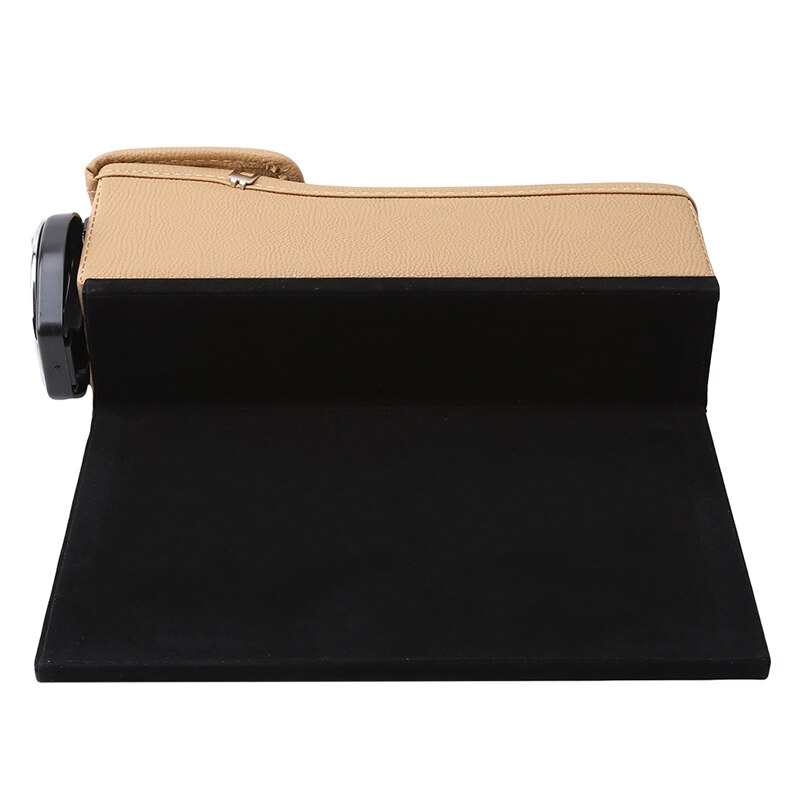 Car Folding Storage Bag Back seat Food Tray Table Pallet Back Seat Water Car Cup Holder with Multi-function Foldable Organizer