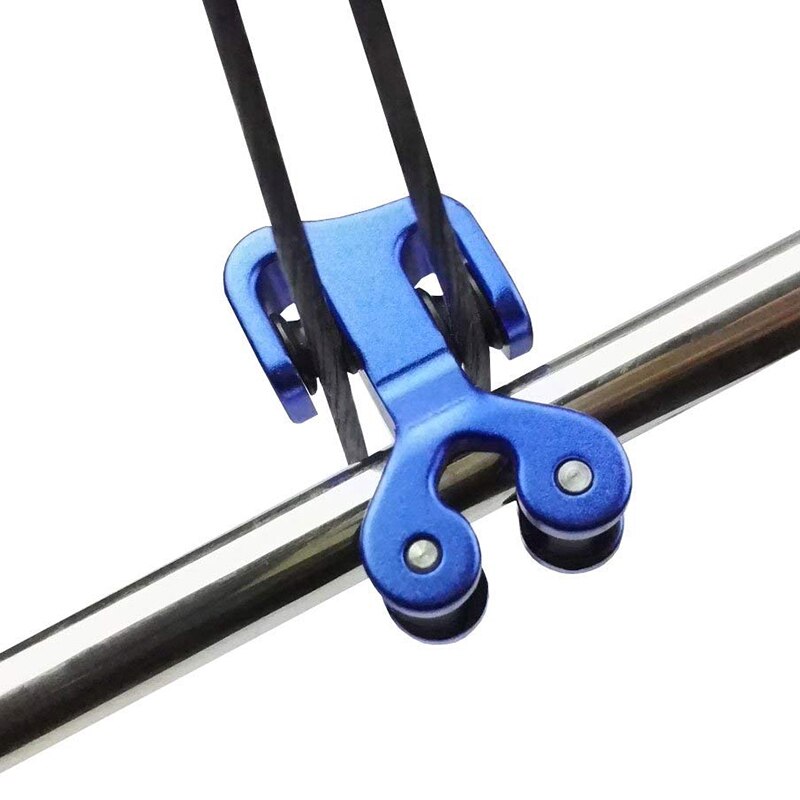 Cable de caza deslizante de aluminio cuerda de aleación Protector y separador para arco compuesto para caza al aire libre