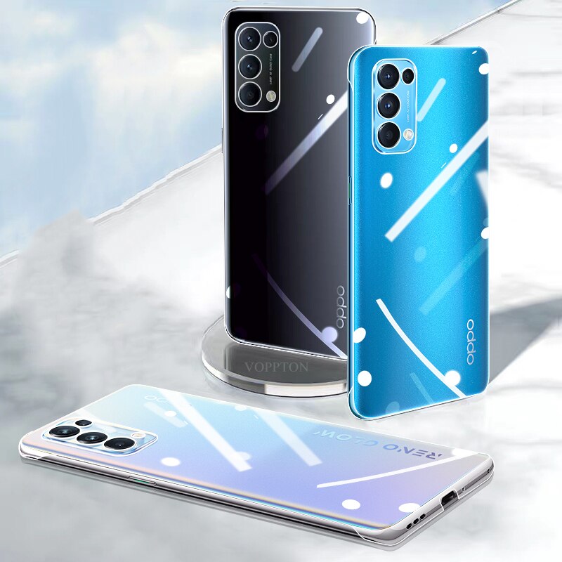 Ultra Dunne Transparante Hard Case Voor Oppo Vinden X3 Neo Frameloze Cover Hard Plastic Case Voor Vinden X3 Lite Fundas