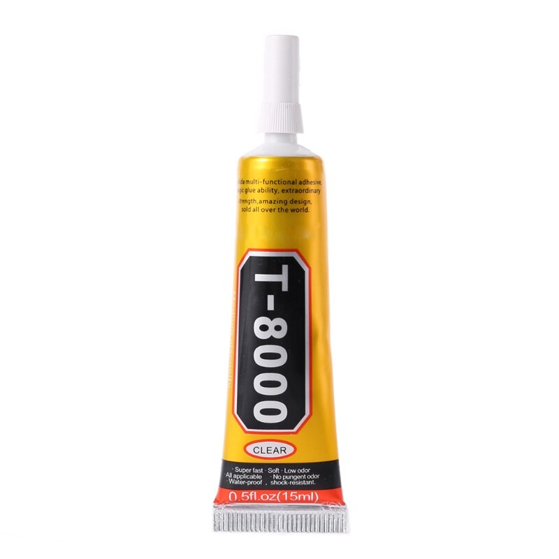 T8000 Multi Zweck Klebstoff glas berühren Bildschirm LCD Tafel rahmen befestigung kleber 15ml