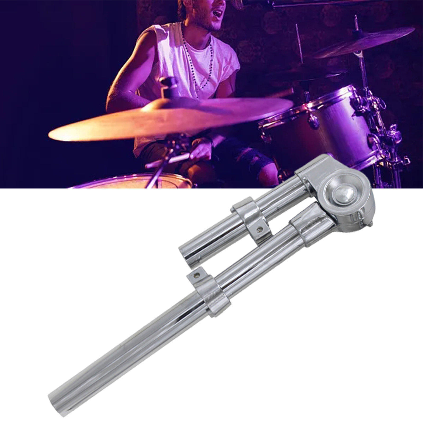 Opvouwbare Snare Drumhouder Metal Tom Drum Mount Stand Beugel Hardware Muziekinstrument Vervangingsonderdelen Voor Drumliefhebbers