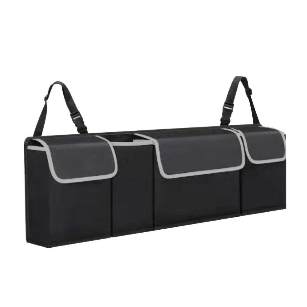 Organisateur de voiture coffre banquette arrière sac de rangement Net haute capacité multi-usage Oxford dos intérieur accessoires siège Automobile