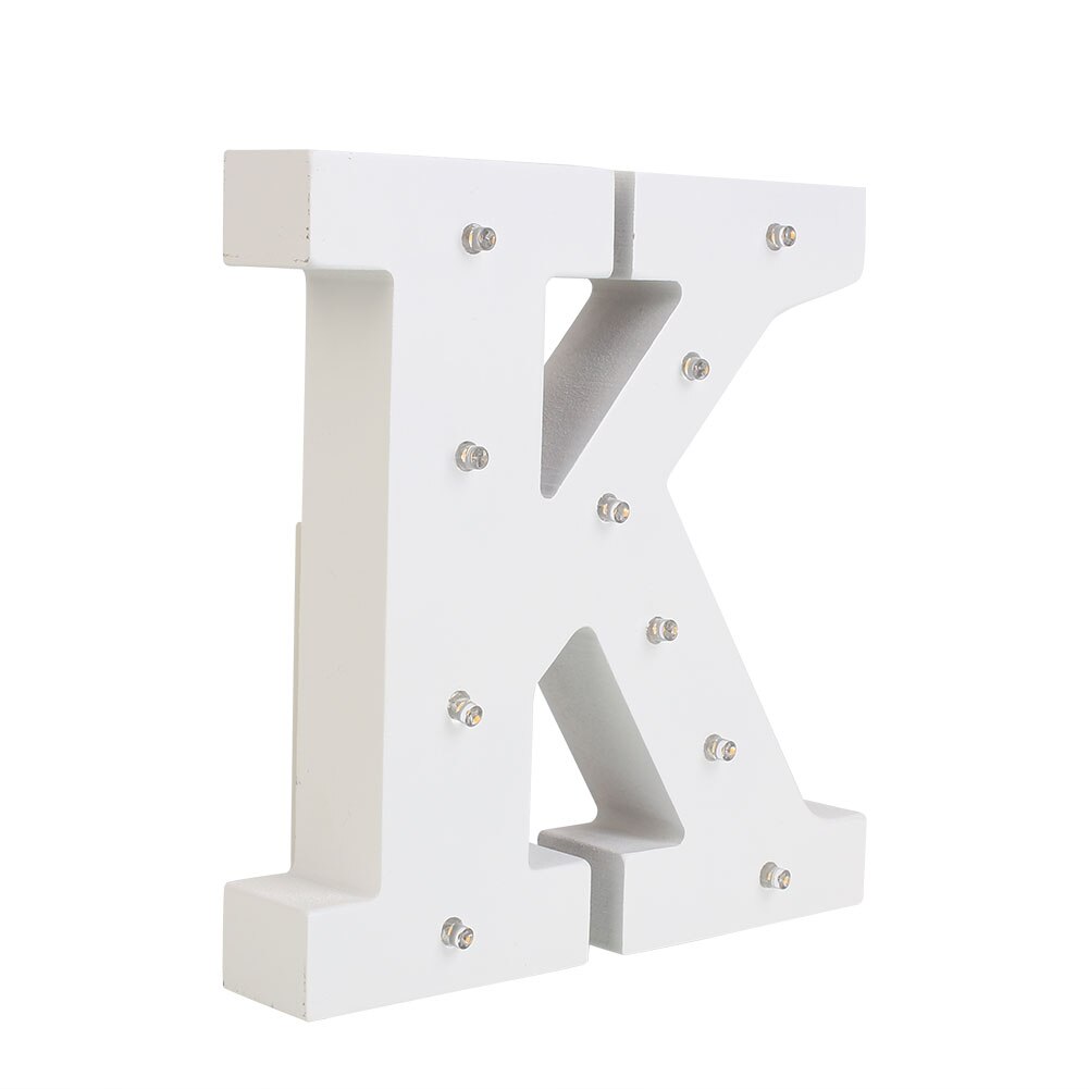 26 lumière veilleuse Alphabet lettres veilleuse lettre lampe LED