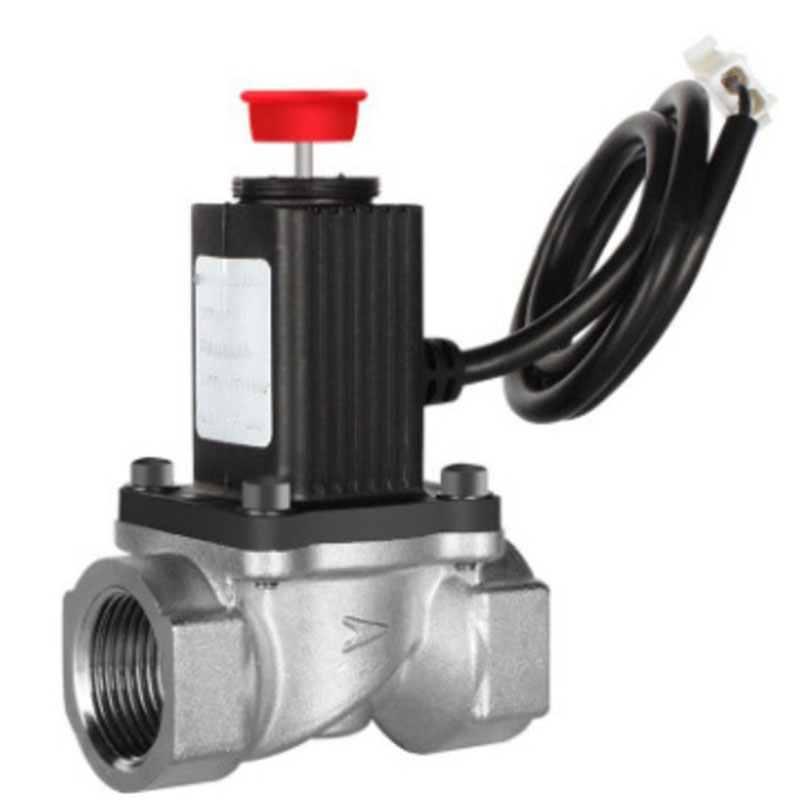 Manual Reset G1/2 Inch G3/4 Inch Natural Gas Emergency Shut Off Valve For Home Combustible Gas Automatic Gas Valve Solenoid Va