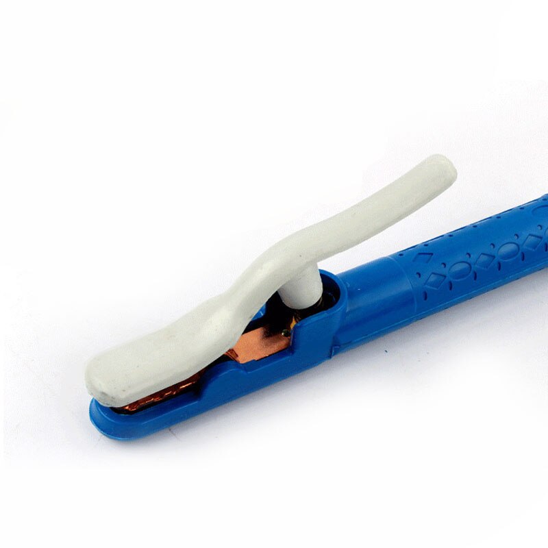 Svejseholder ren kobber smedning mund 800a anti skoldning anti faldende håndtag svejsetæng elektrisk svejse klemme