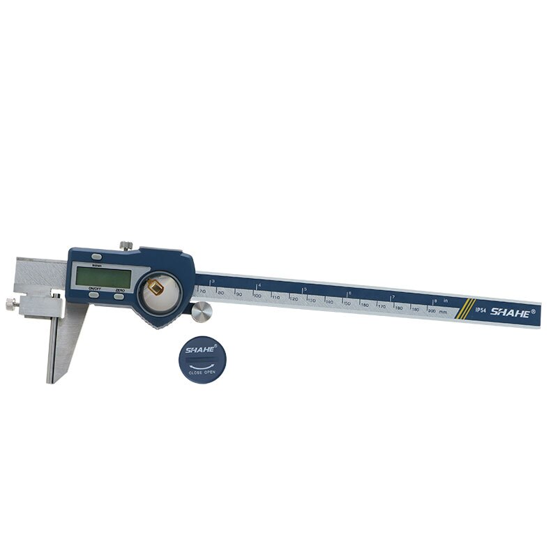 digital vernier caliper 0-200 mm tube thickness digital caliper paquimetro measuring instruments