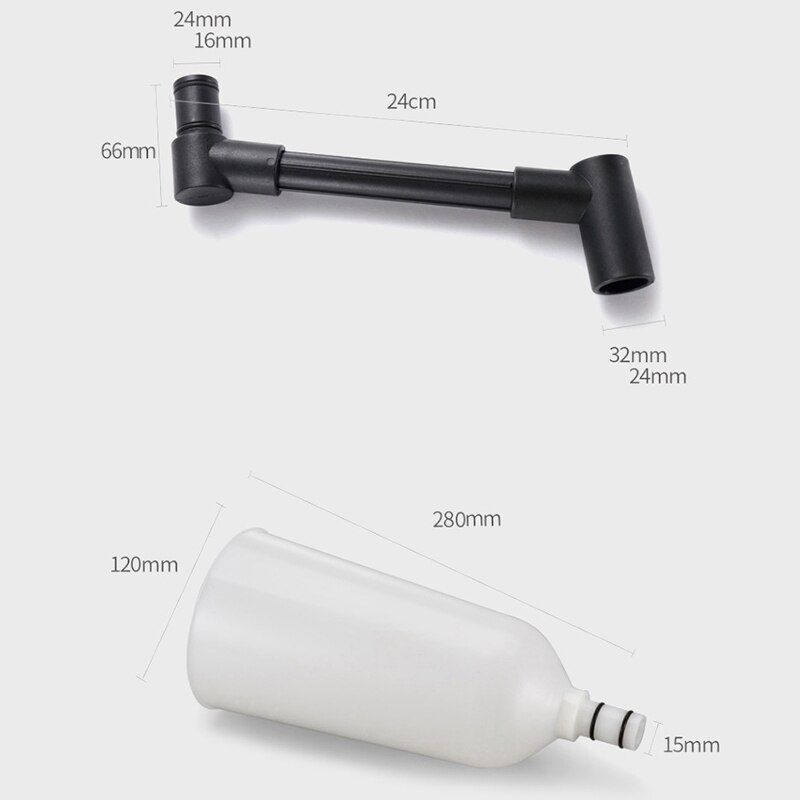 -8pcs Oil Funnel Filling Kit With 6 Adapters Automotive Tool For Car Truck