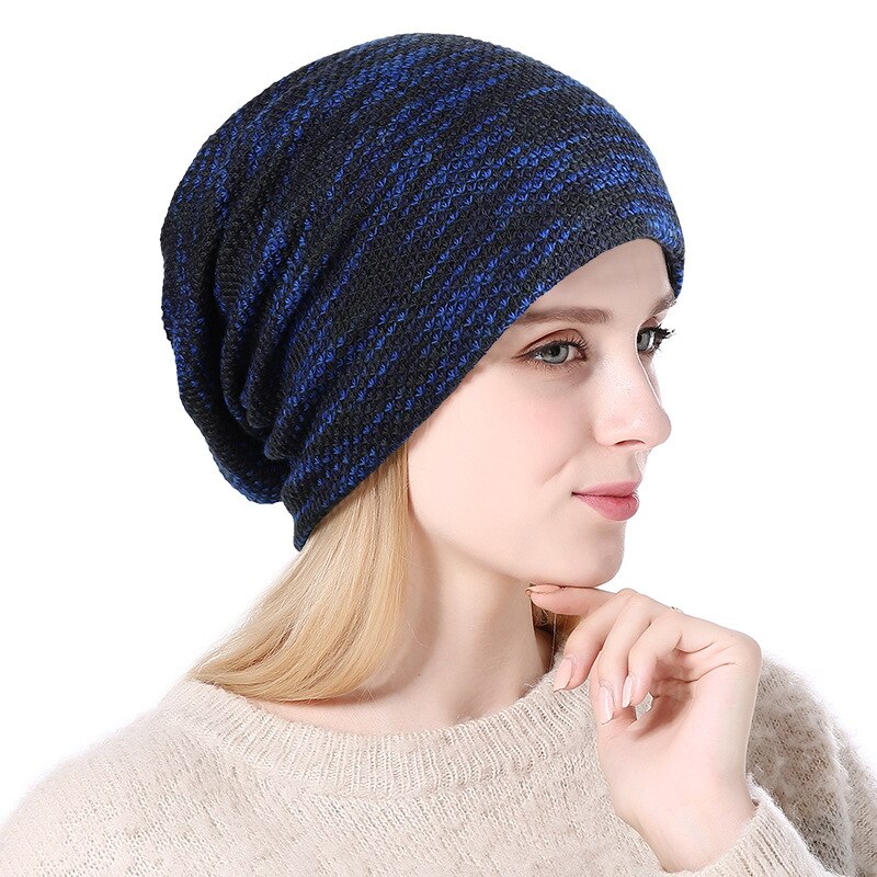 Maglia Beanie Cappelli per Le Donne, Esclusive Cable Knit Beanie-di Spessore, Morbido E Caldo Chunky Beanie Cappelli: 3