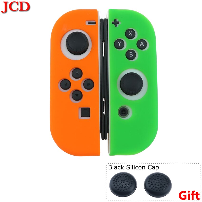 JCD Case for Nintend for Switch Joycon Cover Solft Silicone Case for Nintendo for Switch Controller Grip for Joy-con Cover: No15