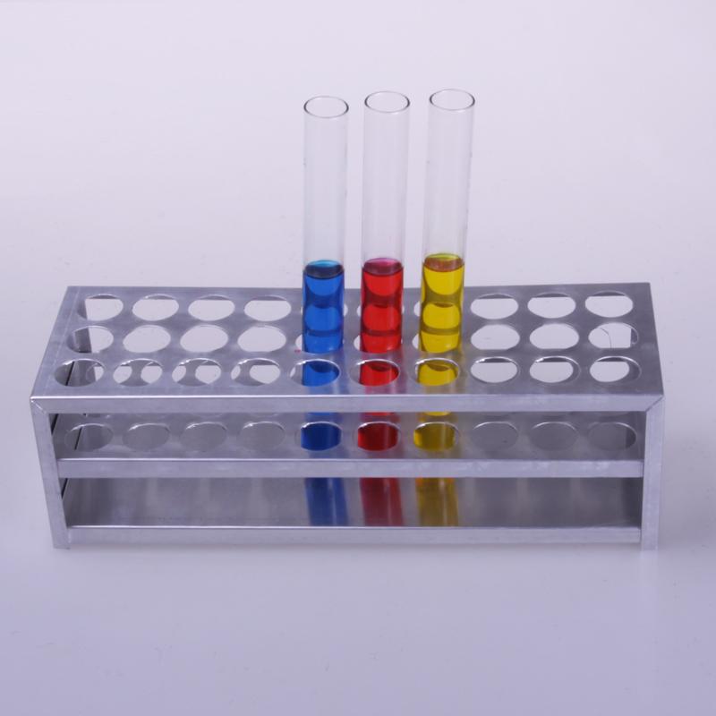 Various aluminum test tube rack colorimetric tube rack multipurpose racks