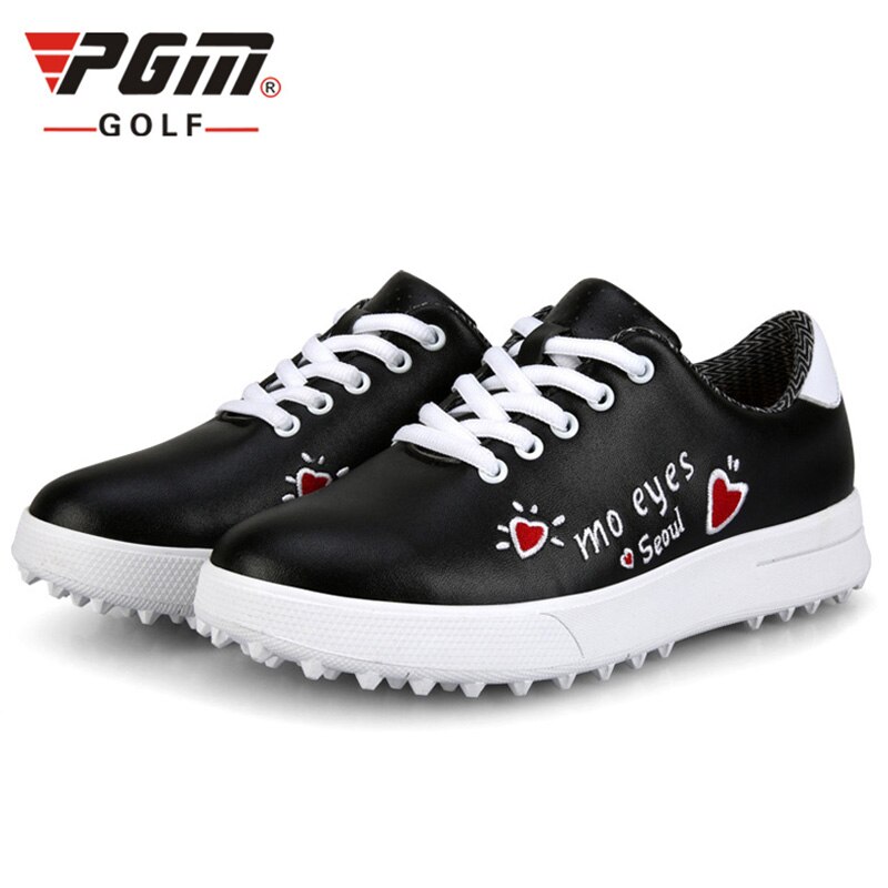 PGM outdoor waterproof non-slip girl golf shoes