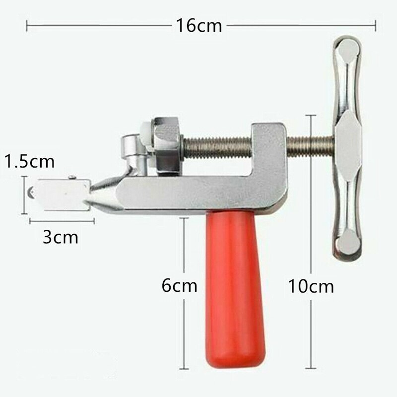 Keramische tegelverdeler, handmatige afbakeningsrol, glassnijder, opener, breker, bouwgereedschap