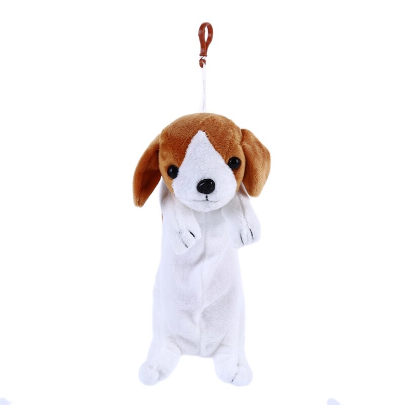 Niedliche Karikatur-hundepuppe, plüschtasche, Ebene mit reißverschluss, babyschlafdekoration, beruhigungspuppe: Grenze Collie