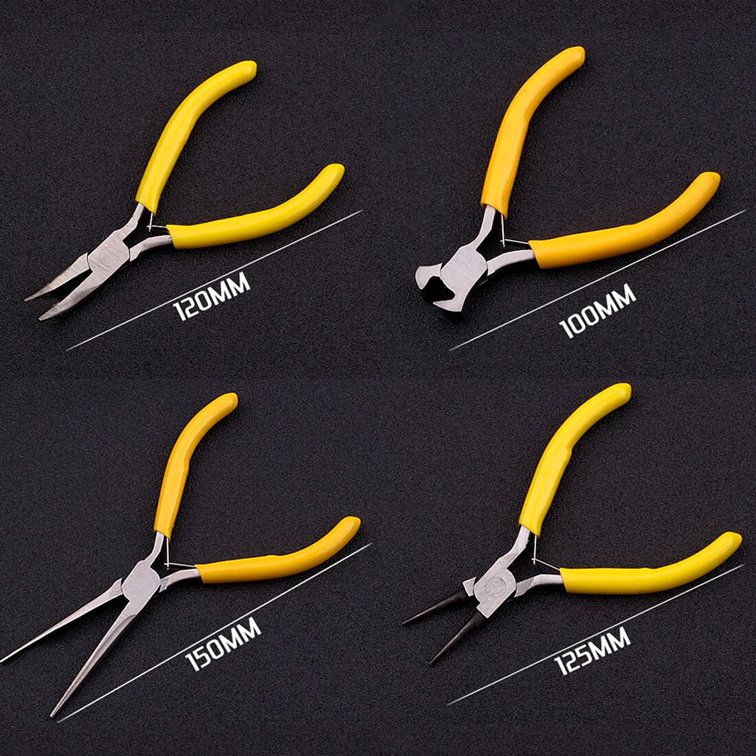 Hand Tools 8 Choices Long Round Nose Pliers Wire Crimping Cable Cutters for Jewellery Making Beading Pliers Tools Kit