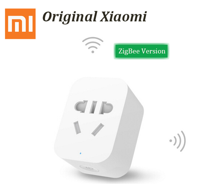 Xiaomi Gateway Aqara Zigbee wifi control smart home Automation kits Smart socket Temperature Humidity Sensor For Android IOS APP: Zigbee socket