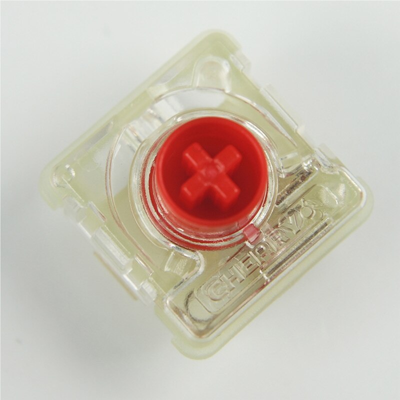 RGB Key Switches Red Cherry MX Switch Keyswitch Low Profile for Mechanical Keyboard Extra-Thin &amp; Light Tactile (10 PCS)