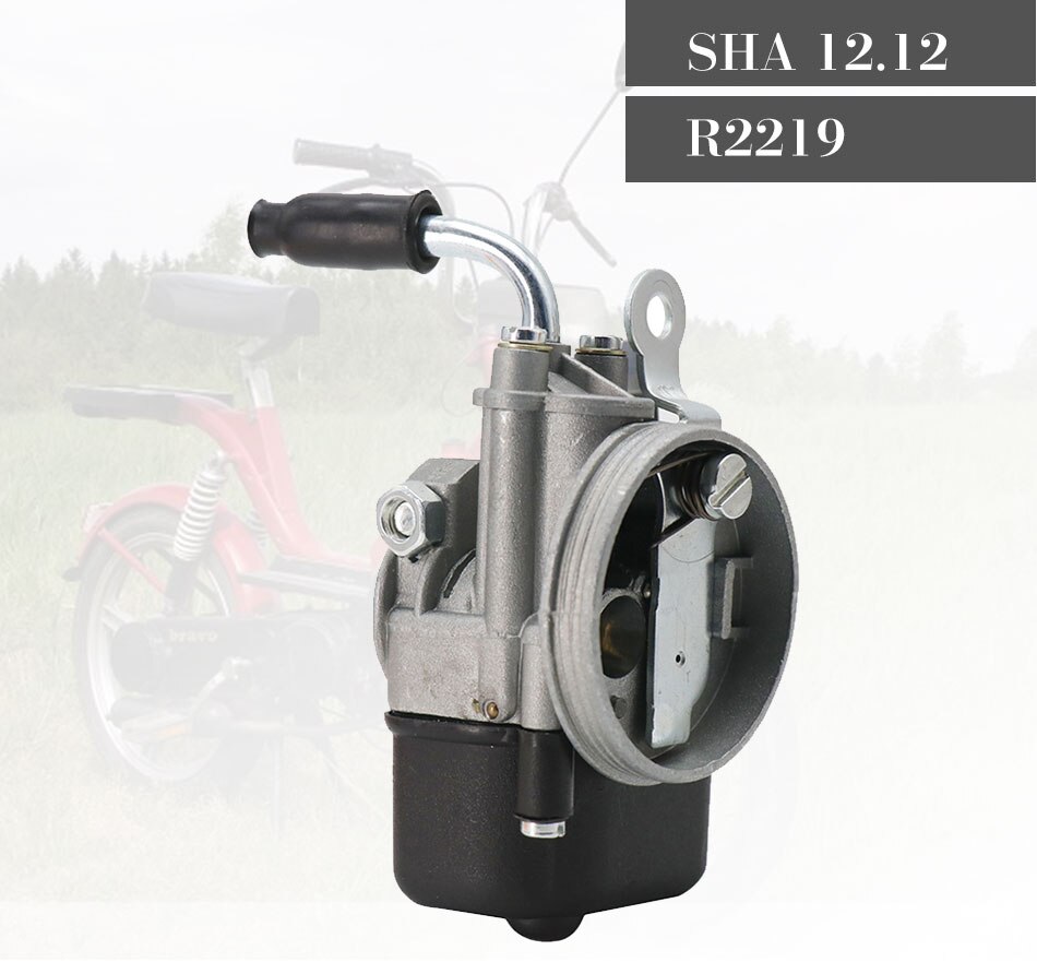 Alconstar-förgasare för piaggio ciao px fl vespa moped pocket sha 1212 dellorto carb  r2219 universell racing motorcykel carb: Default Title