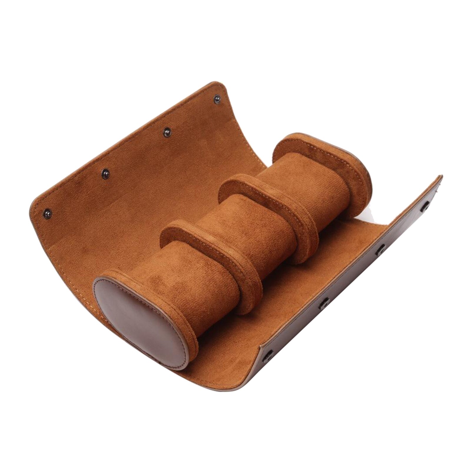 3 Slots Horloge Dozen Opbergdoos Chic Draagbare Reizen Roll Afneembare Display Case Horloge Pouch Houder Voor Horloges Accessoire