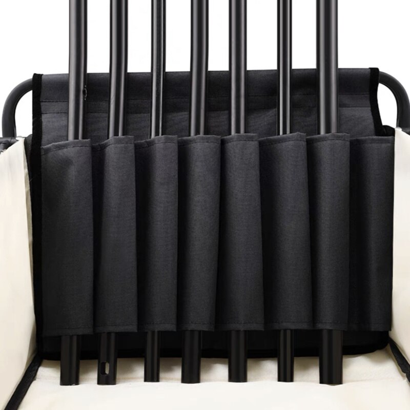 ALWAYSME Utility Folding WagonCart Accessories - Wagon Cart Fishing Holder and Organize Bag