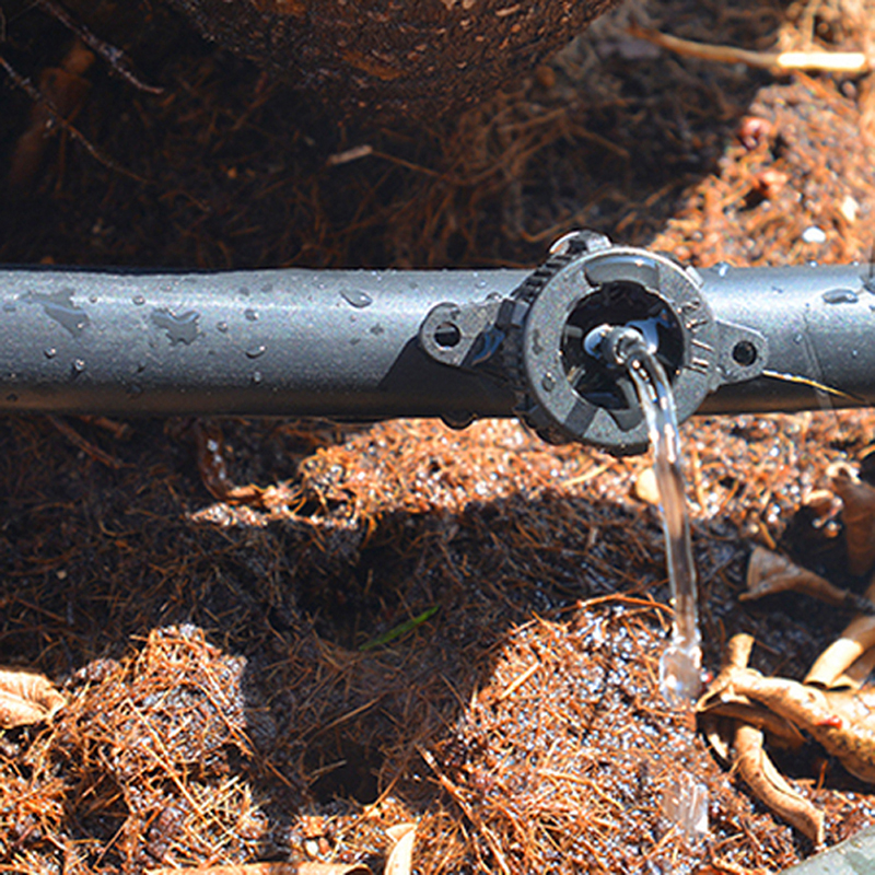 Gotero compensado por presión de 2L/4L/8L, sistema de goteo por goteo, área montañera, riego de césped y jardín, 20 unidades