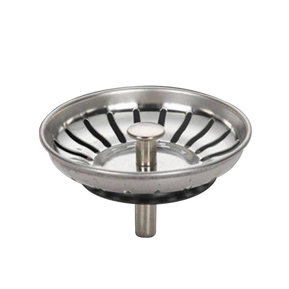 Stainless Steel Kitchen Sink Drain Mesh Stopper Basket Leach Strainer Waste Plug Kitchen Basin Sink Filter Anti-blocking Tool