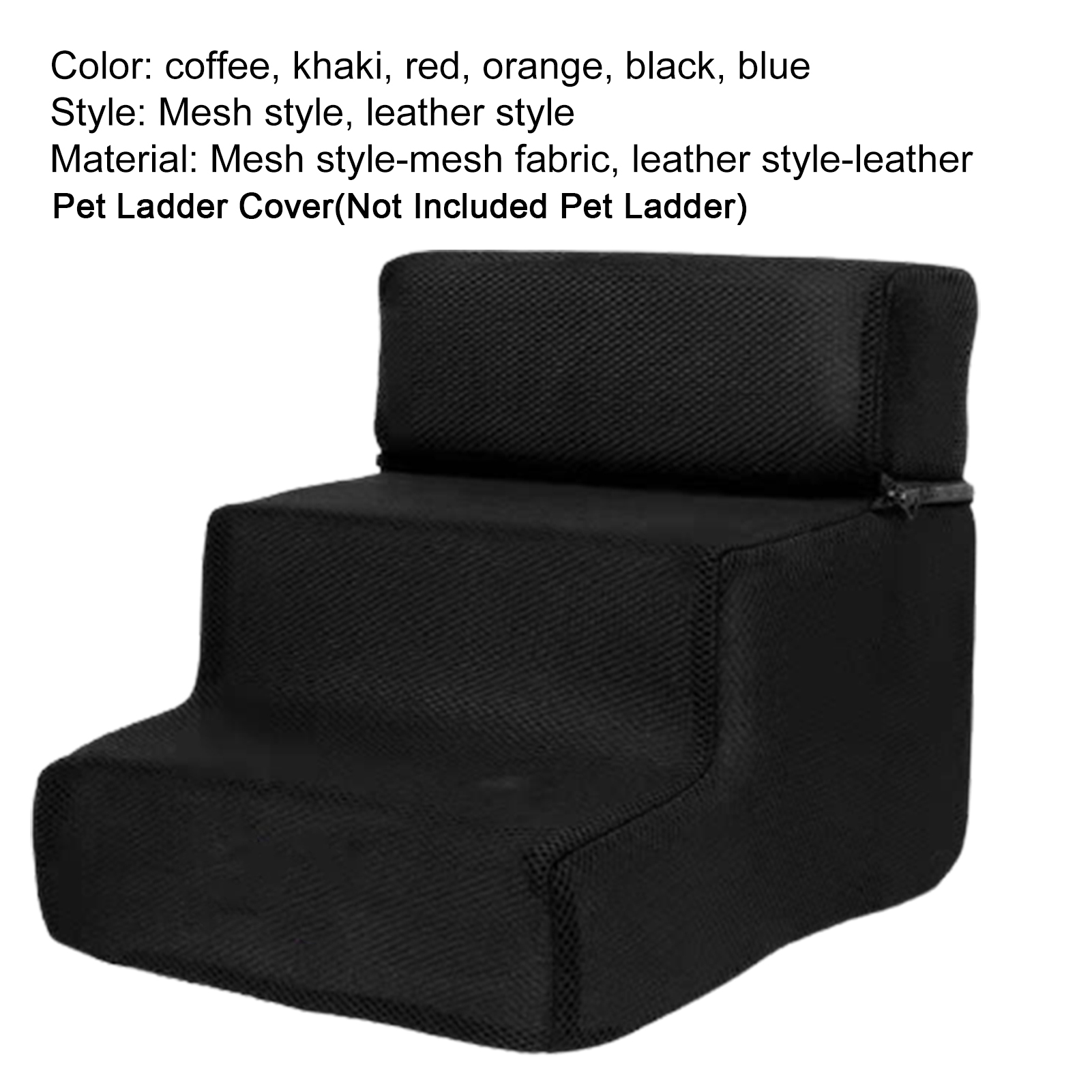 Pet Ladder Cover Practical Pet Steps Case Zipper Closure Breathable 6 Colors Breathable Pet Steps Stairs Case