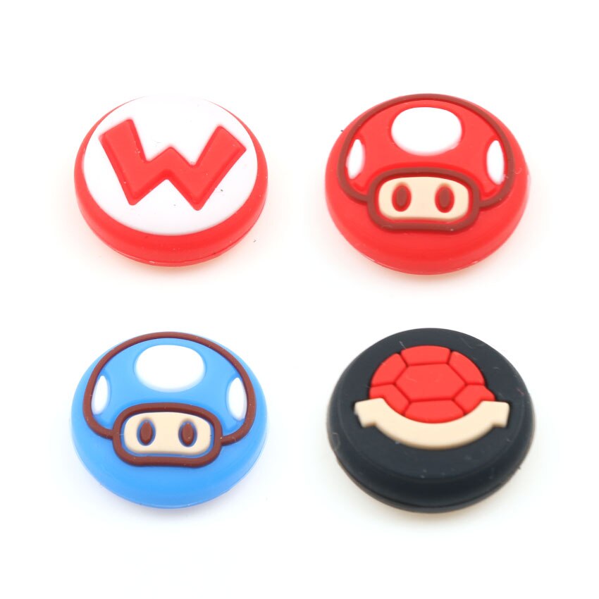 cltgxdd 4pcs Joystick silicone non-slip cap For Nintendo Switch Lite Animal Crossing Analog Stick Grip Controller Joystick Cap: (14-16-17-18)