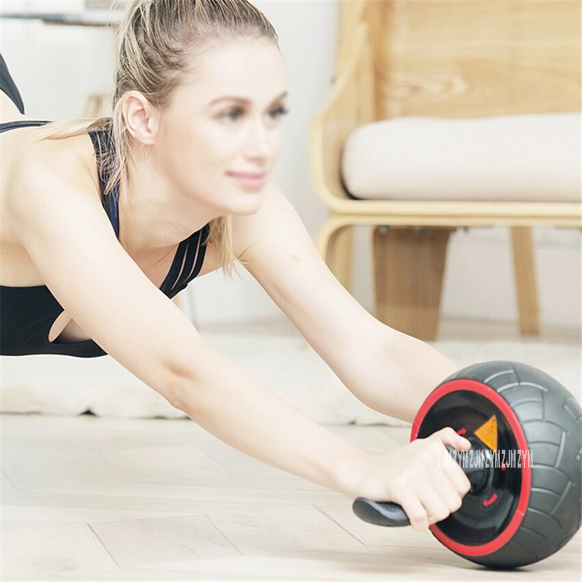 ZX-E102 Rebound Ab Achtbaan Ab Wheel Power Roller Voor Mannen En Vrouwen Buikspier Apparaat Wiel Indoor Fitness Apparatuur