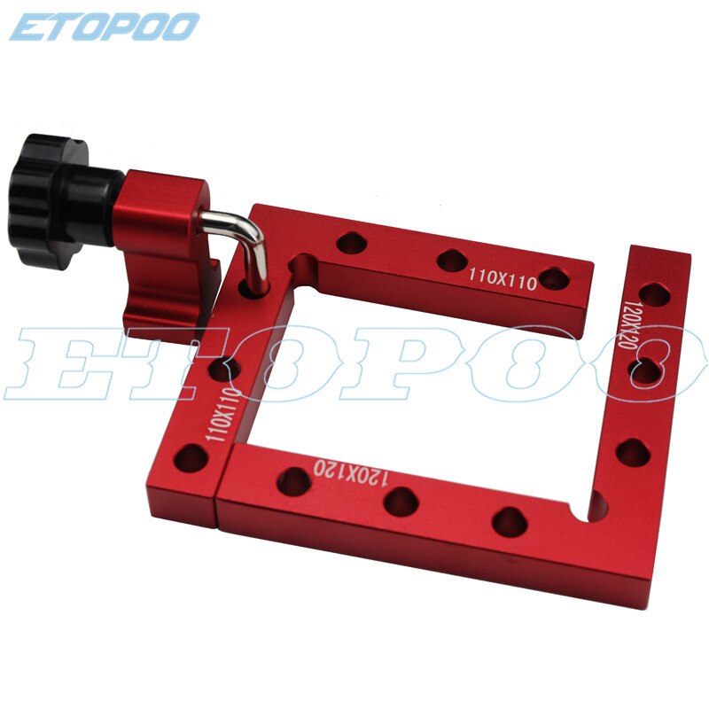 2 PC 90 Degrees L Shaped Auxiliary Fixture Splicing Board Positioning Panel Fixed Clip Carpenters Square Ruler Woodworking Tool