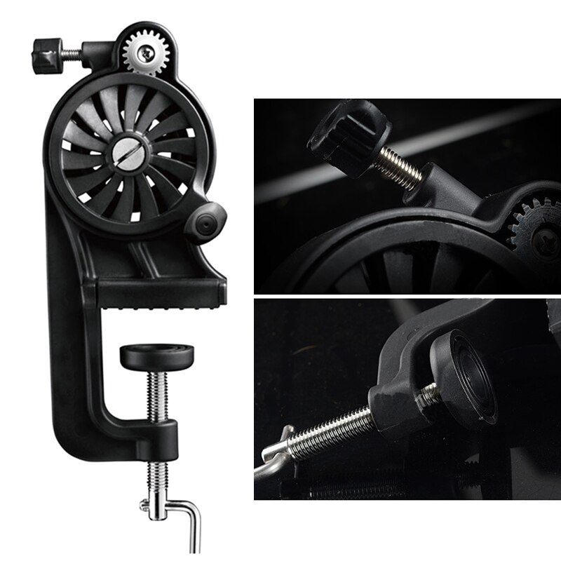 Newly Portable Fishing Line Winder Spooler Machine Multi-Function Fast Spin Reel Tools