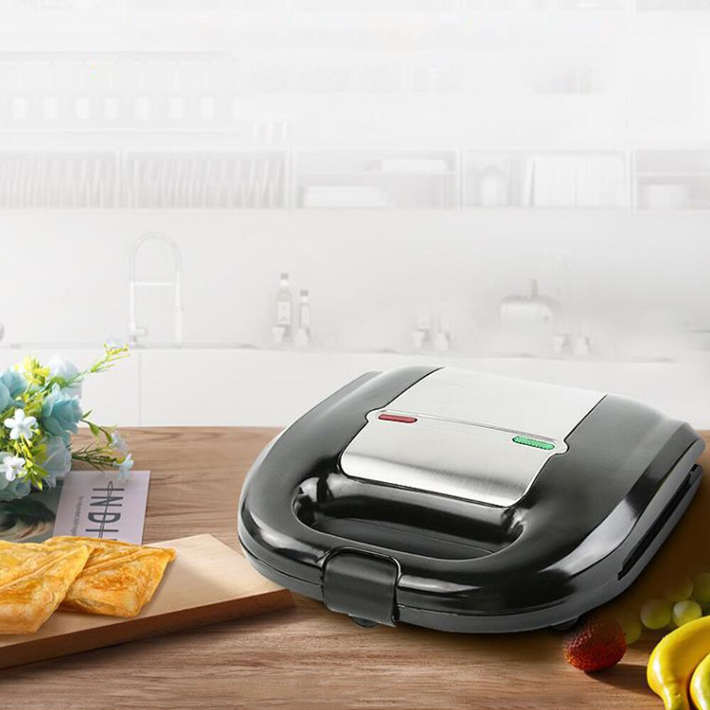 Breakfast cake sandwich panini maker toaster 3-in-1 Gray