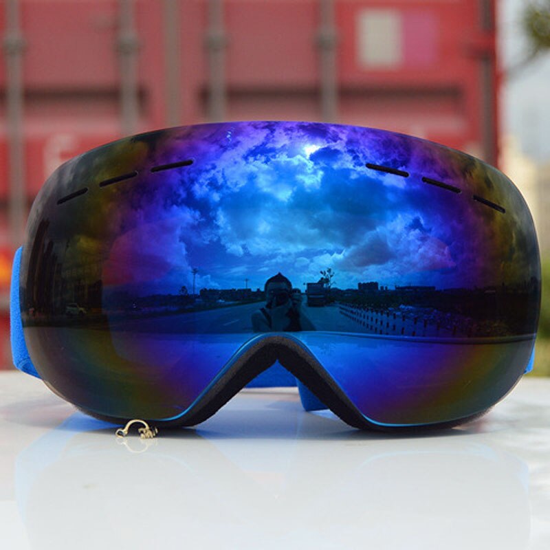 Winter Brille Anti-Nebel-Ski draussen UV Schutz Skifahren Brillen Sport Winddicht Snowboard Schneemobil Männer Frauen Gläser Maske