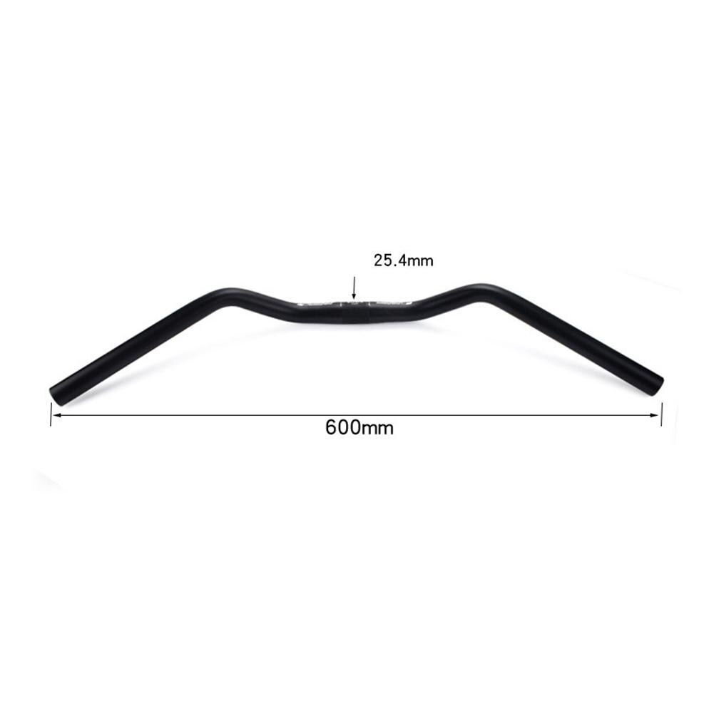 Vélo hirondelle guidon M Type alliage d'aluminium 31.8*640mm rétro confort ville route vélo pièces: M 25.4 600mm