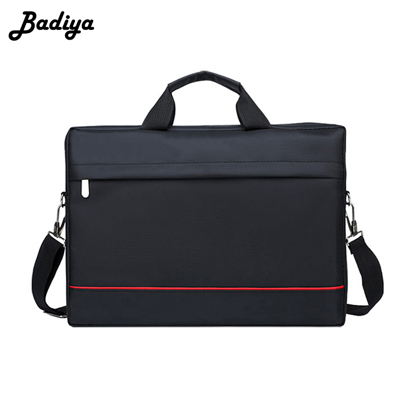 Wasserdicht Laptop Handtasche Schulter Bote Tasche Notizbuch fallen Abdeckung Computer Aktentasche für Reise Beiläufige Männliche Umhängetasche