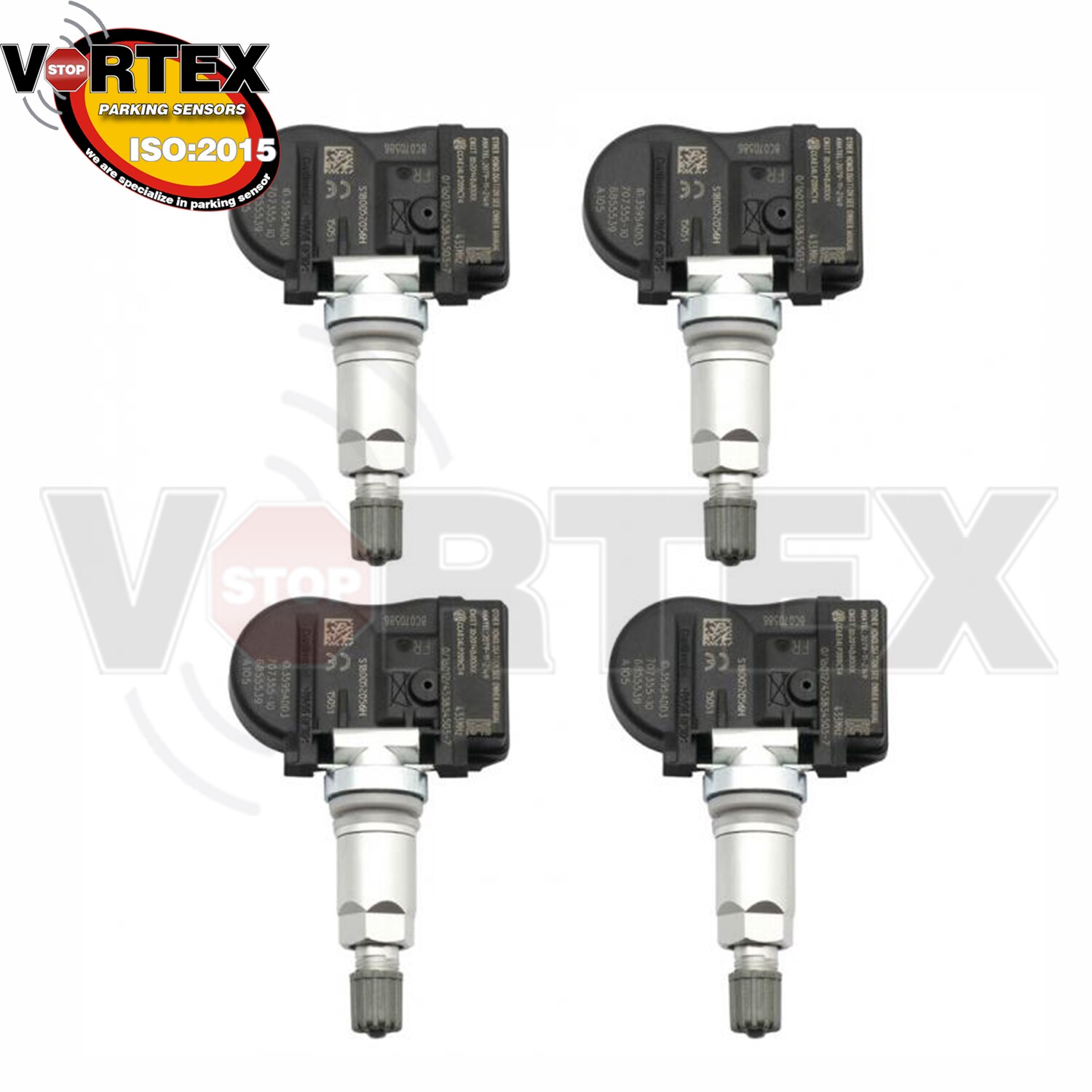4 PCS 433MHZ Tire Pressure Sensor TPMS 707355-10 70735510 707355 10 36106881890 36106856209 6855539 For BMW: 4 PCS
