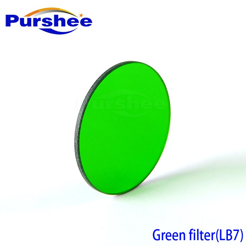 Groen filter (LB7) D = 40x2mm