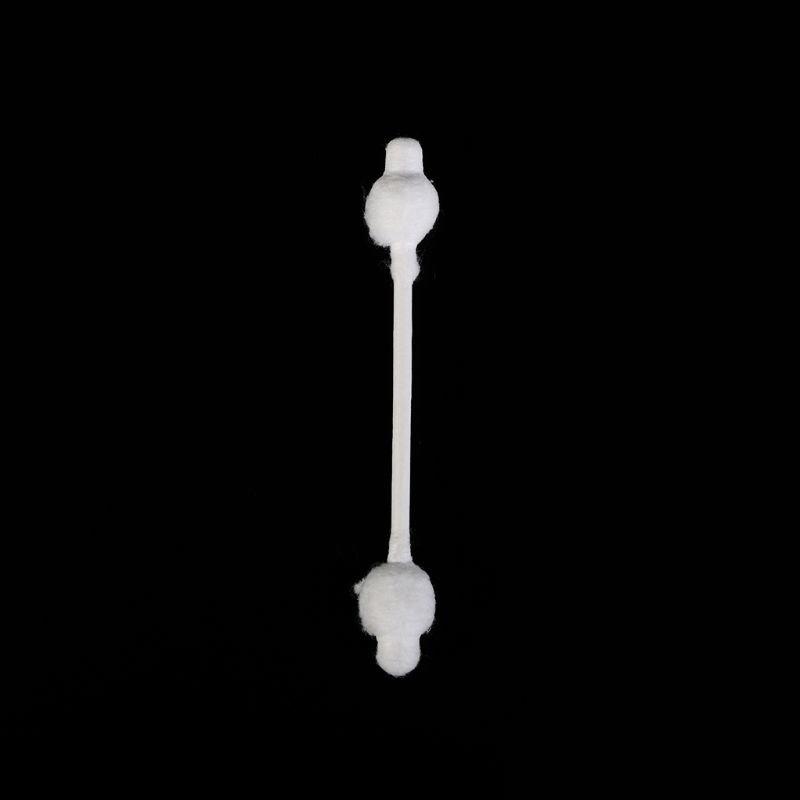 55Pcs Baby Cotton Swabs Paper Handle Double Head Swab Ear Cleaning Health Tipped Applicator Stick Multi-functional