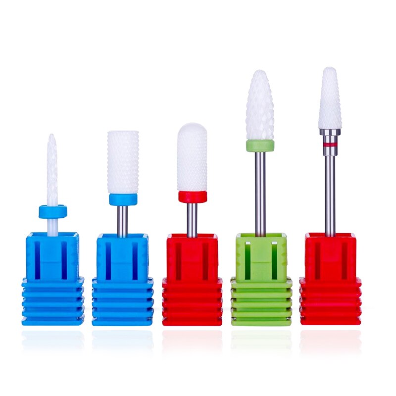 Perceuse à ongles électrique 35000RPM, fraise pour manucure et pédicure, en céramique, outil d'art des ongles