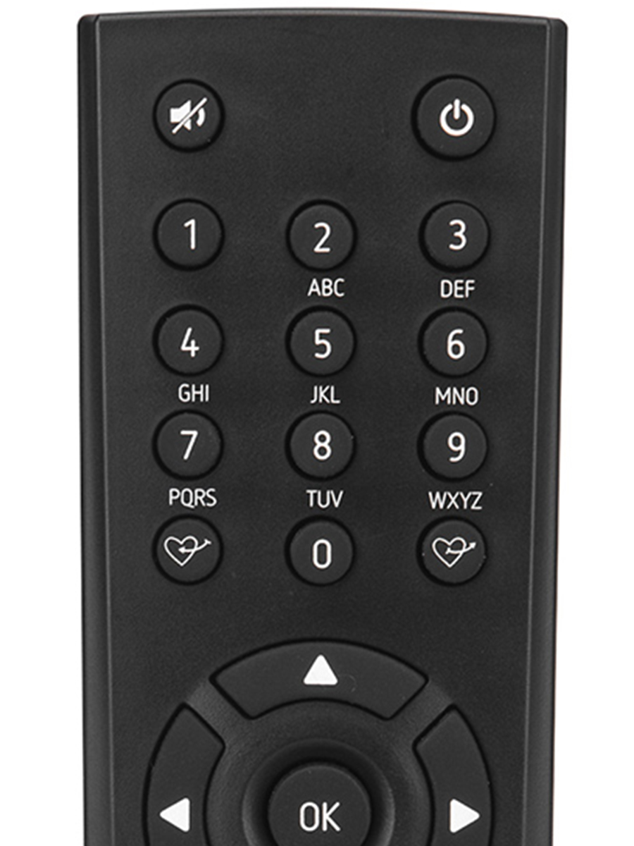 33 Rubber Keys Internet Tuner Remote Control for Ocean Digital and TUNERSYS Skytune Server WiFi Internet Radio Tuner Bluetooth
